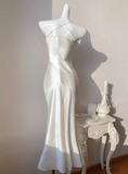 tulle satin suspender dress party mermaid dress HZ1024