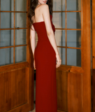 style 3D rose strapless dress banquet skirt HZ1024