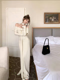 off-the-shoulder long-sleeved dress HZ1024