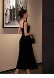 Retro Burgundy A-Line Square Neck Velvet Dress for Birthday&Graduation HZ1024