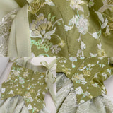 Green A-line Mesh Lace Sequined Short Prom Dress Homecoming Dress HZ1024