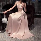 A-line suspender dress high-end temperament dress HZ1024