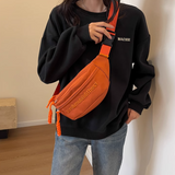 crossbody chest bag versatile casual one-shoulder dumpling bag HZ1024