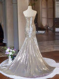 Strapless Long Prom Dress, Beautiful Evening Party Dress HZ1024