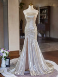 Strapless Long Prom Dress, Beautiful Evening Party Dress HZ1024