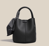 trendy red niche versatile portable bucket bag HZ1024