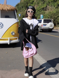 and cool hot girl style fashion one-shoulder underarm bag niche design motorcycle bag HZ1024