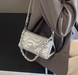 fashion shoulder messenger bag niche design triangle bag HZ1024