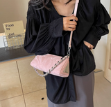 fashion shoulder messenger bag niche design triangle bag HZ1024