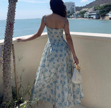 Sweetheart Floral Slip Dress HZ1024