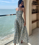 Sweetheart Floral Slip Dress HZ1024