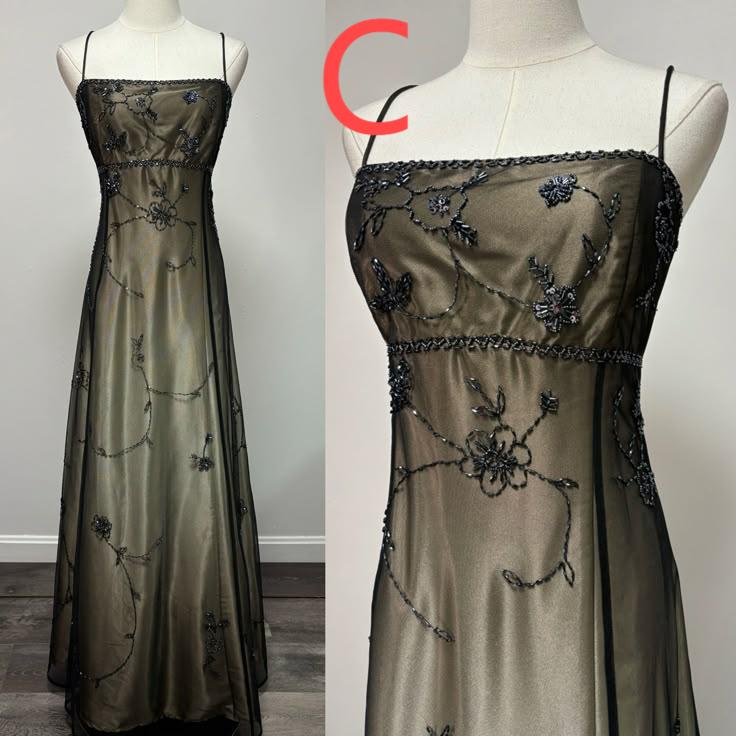 Blue Gradient Empire Prom Dresses Backless Romantic Beaded Evening Dresses Guest Dresses HZ1024