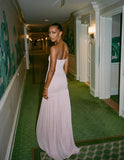 Mermaid Pink Long Prom Dresses Formal Graduation Party Dress Evening Dress HZ1024