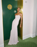 Mermaid Pink Long Prom Dresses Formal Graduation Party Dress Evening Dress HZ1024