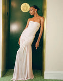 Mermaid Pink Long Prom Dresses Formal Graduation Party Dress Evening Dress HZ1024