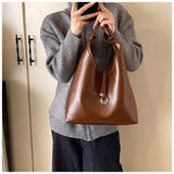 retro shoulder bag casual bucket bag HZ1024