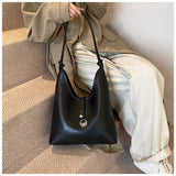 retro shoulder bag casual bucket bag HZ1024