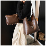 retro shoulder bag casual bucket bag HZ1024