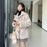 Lamb Fur Padded Coat HZ1024