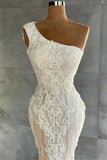 Asymmetrical Lace Applique Floor-length Sleeveless Prom Dress HZ1024
