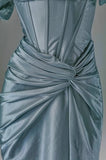 Pleated Satin Formal Mermaid Evening Dress,Fahsion Graudation Prom Dresses with Off-the-Shoulder HZ1024