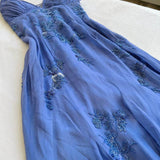 Spaghetti Straps V-neck Beaded Backless Prom Dresses Party Dresses HZ1024