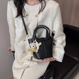 and simple large capacity bucket bag HZ1024