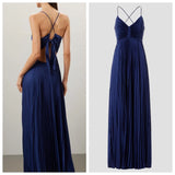 Green Backless Prom Dress for Vegas Pool Party?? Glam Chiffon Evening Dress for Special Ocassion HZ1024