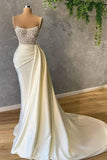Satin Spaghetti strap Sweetheart Sequined Beaded Long Prom Dress Gorgeous Evening Dress HZ1024