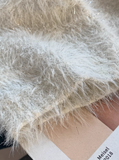 V-neck base sweater, soft and glutinous imitation mink fleece sweater HZ1024