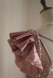Mermaid One Shoulder Satin Beaded Sequin Long Prom Dress Bridalmaid Dress HZ1024