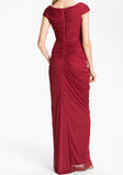 Midnight Blue Mermaid Gown ??V Neck Pretty Prom Dress for Events&Party HZ1024