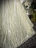 A-Line Off the Shoulder Glittering Tulle Sequins Long Prom Dress Sweet 16 Dress HZ1024