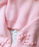 Flowers Long Sleeve Sweater HZ1024
