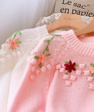 Flowers Long Sleeve Sweater HZ1024