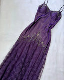 Spaghetti Straps Lace Beaded Prom Dress Graduation Prom Dress Adult Ceremony Dress HZ1024