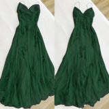 Spaghetti Straps V-neck Beaded Backless Prom Dresses Party Dresses HZ1024