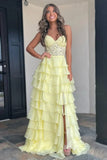 Sweetheart Neck Chiffon Lace Blue Long Prom Dress, Blue Long Graduation Dress HZ1024
