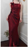 Retro Chiffon Ruffles Prom Dress ??Charming Evening Dress for Quinceanera&Graduation HZ1024