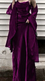 Dark Green Prom Dress Spaghetti Strap Chiffon Evening Gown with Shawl HZ1024
