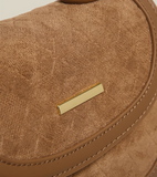 autumn and winter niche design saddle bag retro versatile hand-held shoulder messenger bag HZ1024