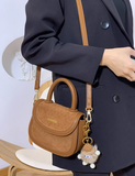 autumn and winter niche design saddle bag retro versatile hand-held shoulder messenger bag HZ1024