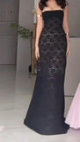 Bodycon Spaghetti Strap Chiffon Long Prom Dress Sexy Backless Evening Dress HZ1024
