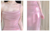 Spaghetti Strap Bodycon Dress Sleeveless Prom Dress Quincea?era Prom Dress HZ1024