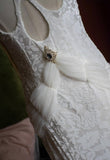 Mermaid V-neck Velvet Chiffon Prom Dress HZ1024