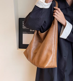 and winter fashion simple high-end shoulder bag casual versatile large capacity tote bag HZ1024