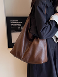 and winter fashion simple high-end shoulder bag casual versatile large capacity tote bag HZ1024
