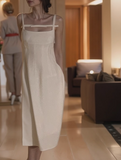 high-end sling sweet bow dress HZ1024
