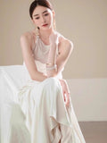 satin halter neck dress birthday engagement dress HZ1024
