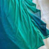 Blue Sweetheart Neck Bodycon Dress Ruffled Party Dress Spaghetti Strap Evening Dress HZ1024